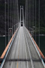 Hardanger Bridge, Eidfjorden, Hardangerfjorden, Norway